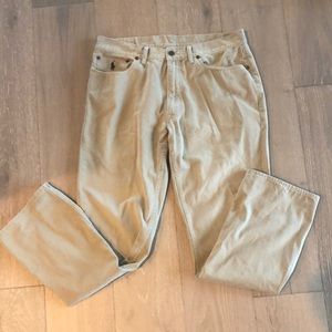 Khaki men’s POLO pants